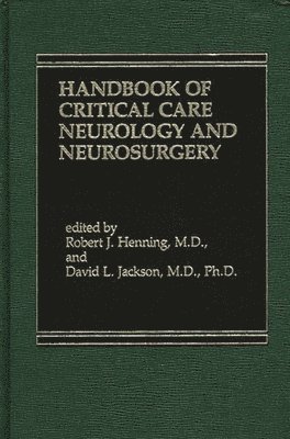 bokomslag Handbook of Acute Critical Care Neurology