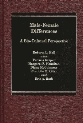 Roberta Hall - Male Female Differences, Inbunden