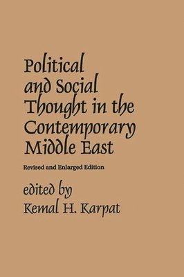 Political and Social Thought in the Contemporary Middle East 1