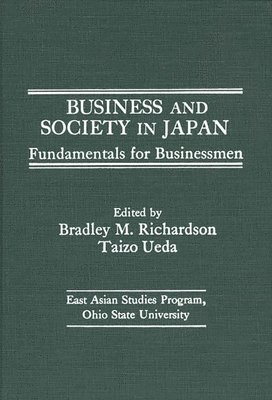 bokomslag Business and Society in Japan