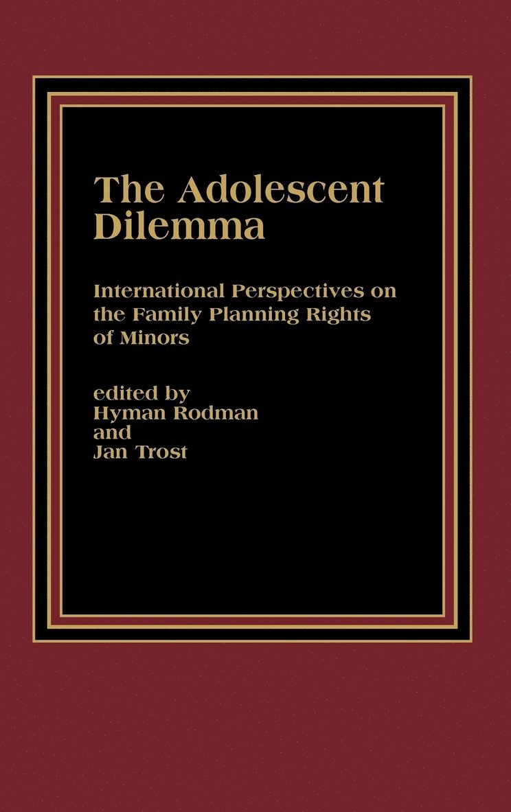 The Adolescent Dilemma 1