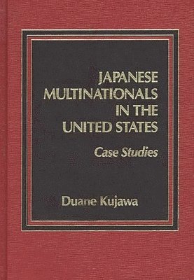 Japanese Multinationals in the United States