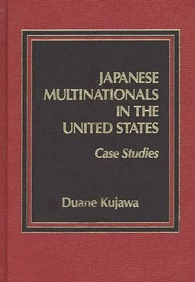 Japanese Multinationals in the United States 1
