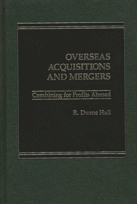 Unknown - Overseas Acquisitions and Mergers, Inbunden