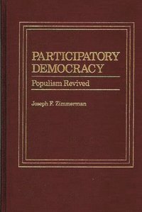 bokomslag Participatory Democracy
