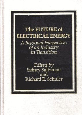 Sidney Saltzman, Richard Schuler, Sidney Saltzman, Richard E. Schuler, Richard Schuler - Future of Electrical Energy, Inbunden