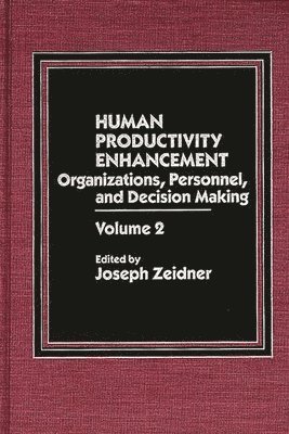 bokomslag Human Productivity Enhancement