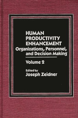 Joseph Zeider - Human Productivity Enhancement, Inbunden