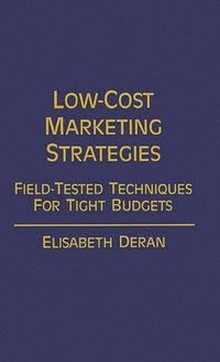 bokomslag Low-Cost Marketing Strategies