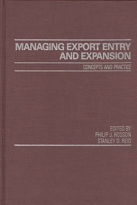 Managing Export Entry and Expansion 1