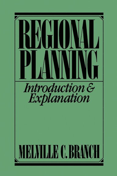 bokomslag Regional Planning