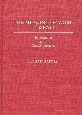 Meaning of Work in Israel