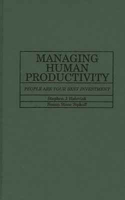 bokomslag Managing Human Productivity