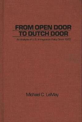 bokomslag From Open Door to Dutch Door