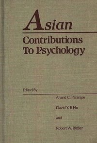 bokomslag Asian Contributions to Psychology