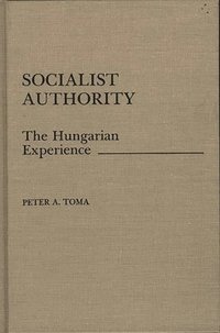 bokomslag Socialist Authority