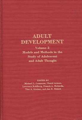 bokomslag Adult Development