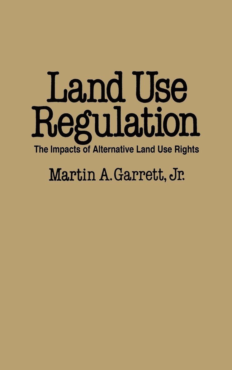 Land Use Regulation 1