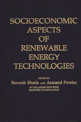 bokomslag Socioeconomic Aspects of Renewable Energy Technologies