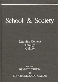 bokomslag School and Society