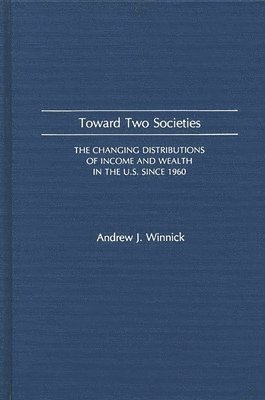 bokomslag Toward Two Societies