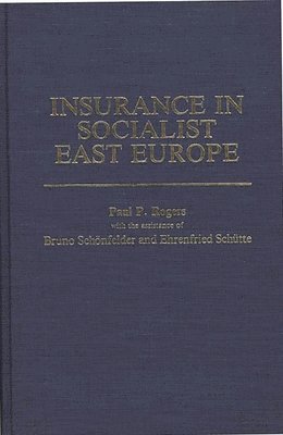 bokomslag Insurance in Socialist East Europe