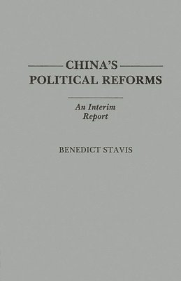 China's Political Reforms 1