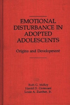 bokomslag Emotional Disturbance in Adopted Adolescents