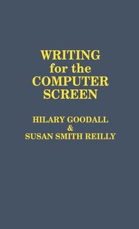 bokomslag Writing for the Computer Screen