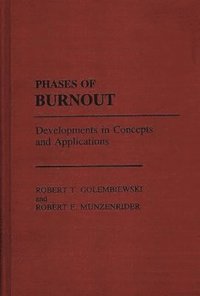 bokomslag Phases of Burnout