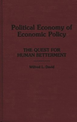 bokomslag Political Economy of Economic Policy