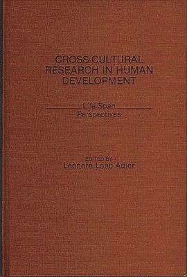 Cross-Cultural Research in Human Development