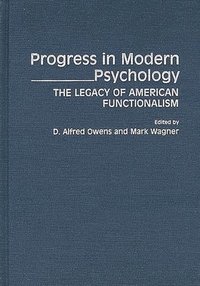 bokomslag Progress in Modern Psychology
