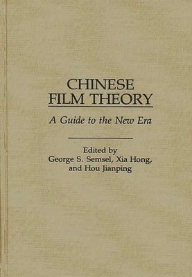 bokomslag Chinese Film Theory