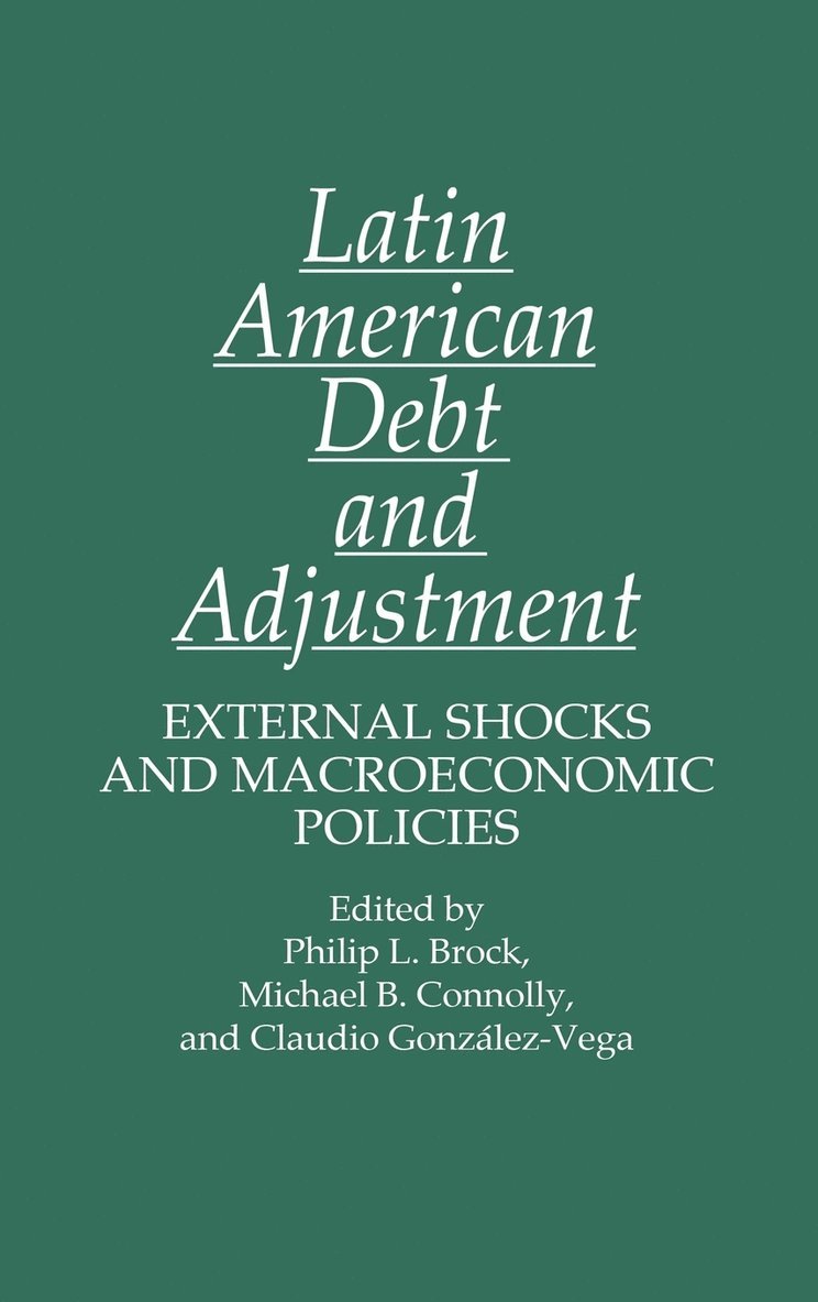 Latin American Debt and Adjustment 1