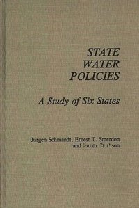 bokomslag State Water Policies