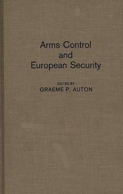 bokomslag Arms Control and European Security