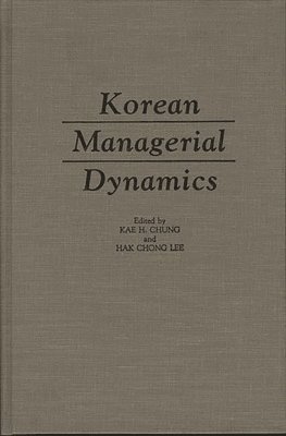 Korean Managerial Dynamics 1