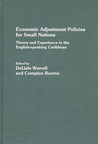 bokomslag Economic Adjustment Policies for Small Nations