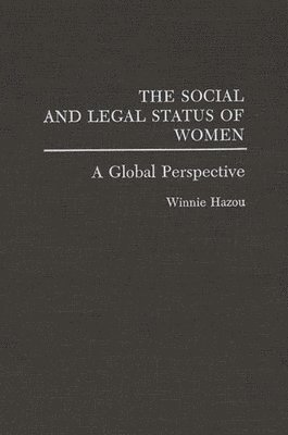 bokomslag The Social and Legal Status of Women