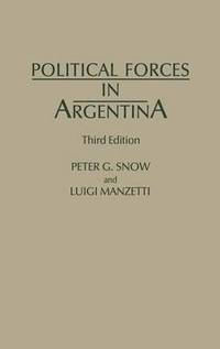 bokomslag Political Forces in Argentina, 3rd Edition