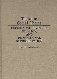 bokomslag Topics in Social Choice