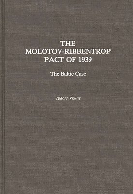 bokomslag The Molotov-Ribbentrop Pact of 1939