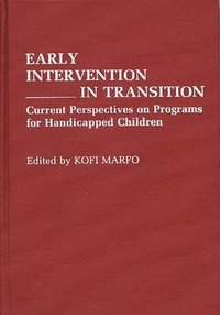 bokomslag Early Intervention in Transition