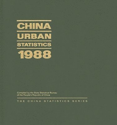 bokomslag China Urban Statistics 1988