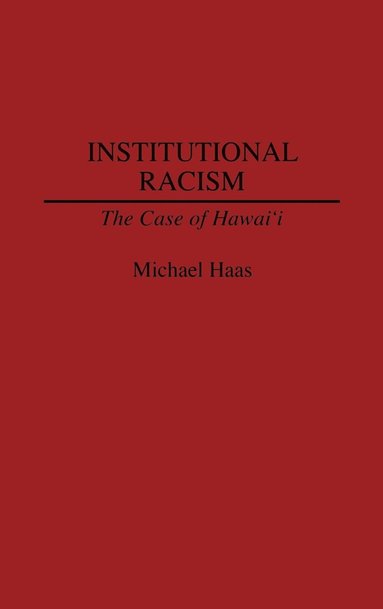 bokomslag Institutional Racism