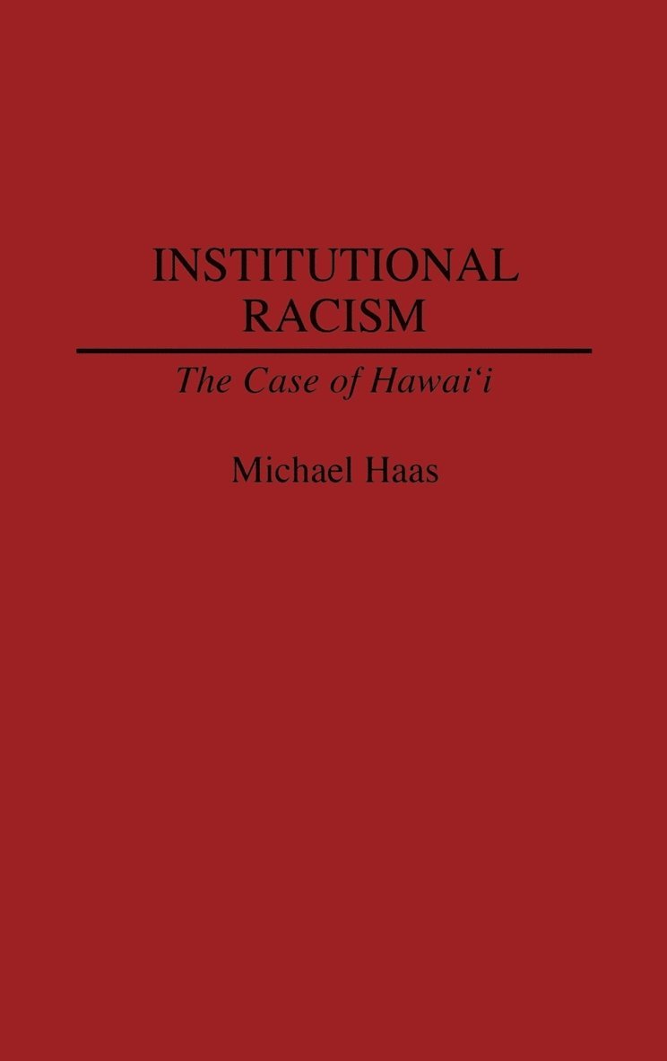 Institutional Racism 1
