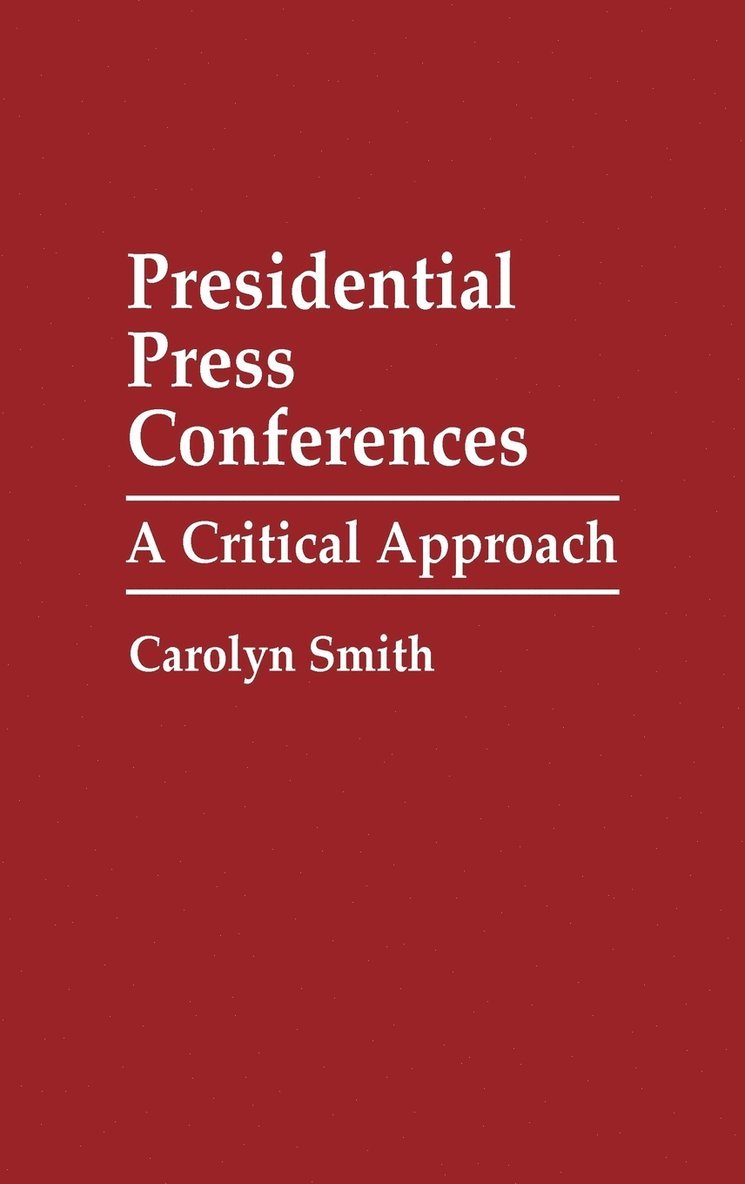 Presidential Press Conferences 1