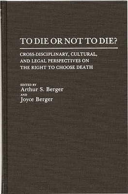 bokomslag To Die or Not to Die?