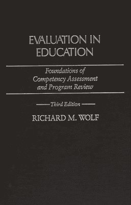 bokomslag Evaluation in Education